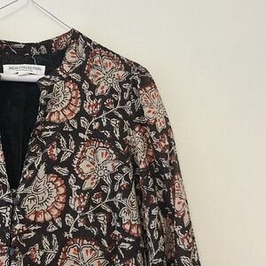 Emerson Fry India Collection Hand Block Printed Frances Dress